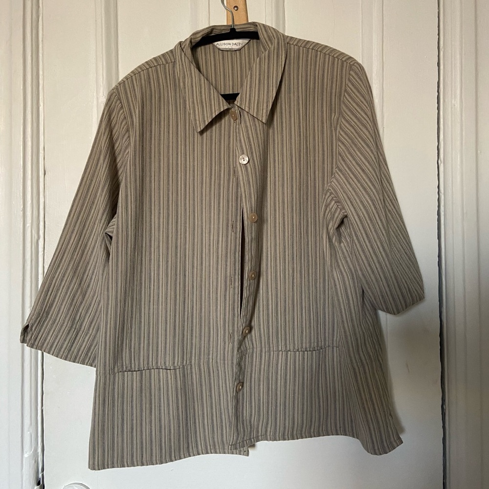 Stripes button down